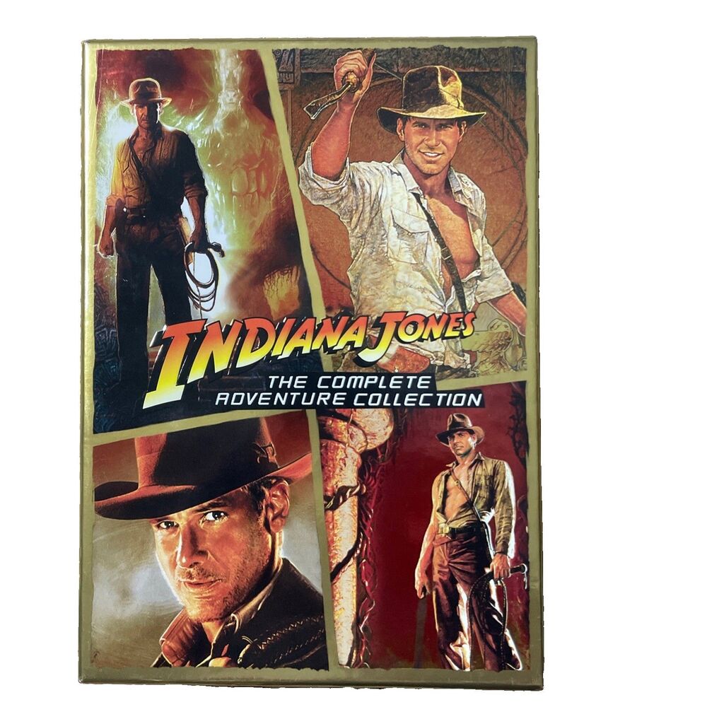 Indiana Jones The Complete Adventure Collection DVD Box Set Harrison Ford 2008